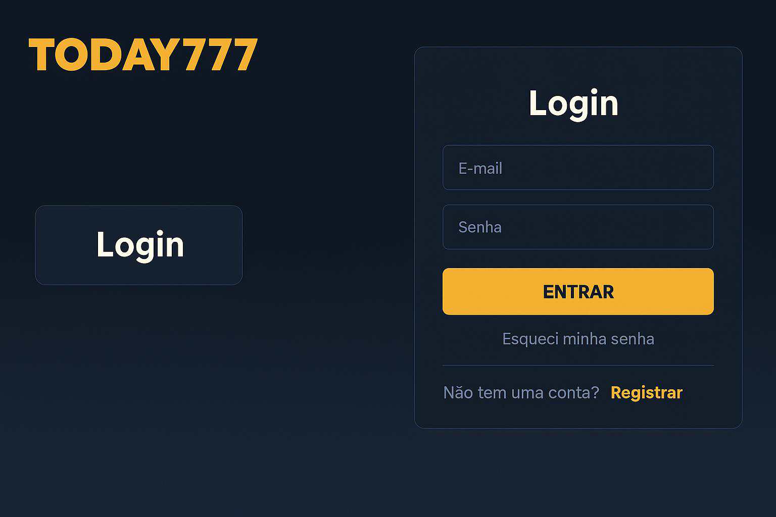 Registro na TODAY777   Garante Acesso a uma Vasta Seleção de jogo